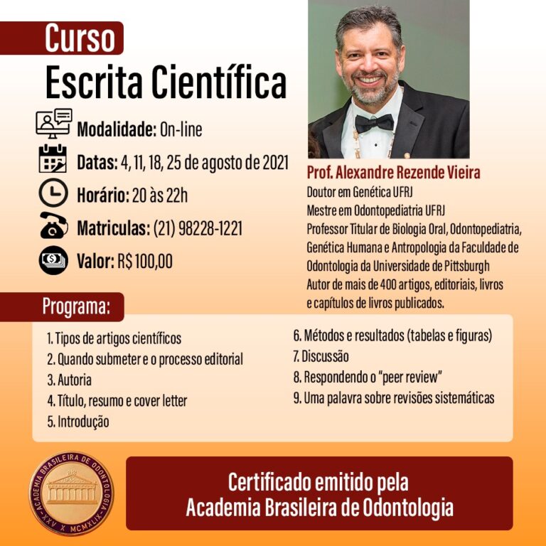 Leia mais sobre o artigo ESCRITA CIENTÍFICA