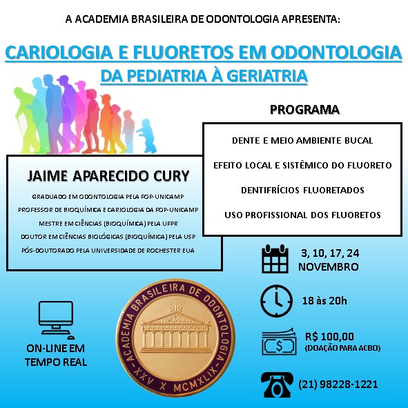 Leia mais sobre o artigo CARIOLOGIA E FLUORETOS EM ODONTOLOGIA